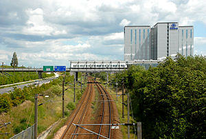 Københavns Metro passerer Kastrup.