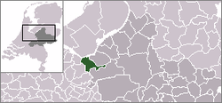 Location of Nijkerk