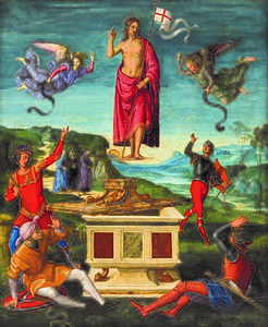 Verrijzenis van Christus 1499-1502 Rafaël