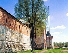 Zaraiskin kremlin muuria.