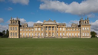 South-east facade from the South Lawn