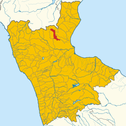 Civita - Localizazion