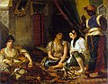 Eugène Delacroix, Le donne di Algeri, 1834, Louvre, Parigi .