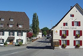 Augst – Hauptstrasse, Ergolzbrücke und alter Zoll