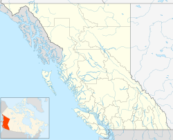 Deserters Canyon is located in British Columbia