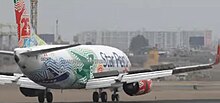 Boeing 737-300 de Star Perú aterrizando en Lima