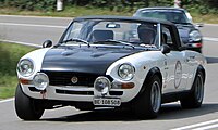 Fiat 124 Abarth Rally auf dem Solitude Revival 2019