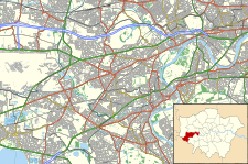 South Middlesex Hospital is located in London Borough of Hounslow