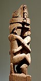 Pilar de casa cerimonial, Illes Salomó, segle xvii