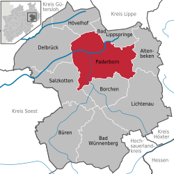 Paderborn – Mappa