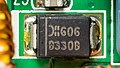 SMD Schottky diode with Diodes Inc. marking