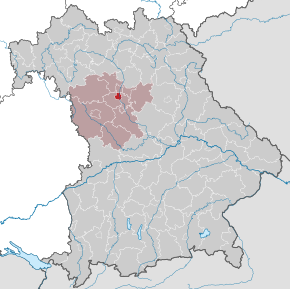 Poziția localității Fürth
