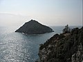 L'isola di fronte a Punta Predani