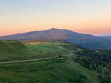 美幌峠から望む藻琴山