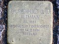 Stolperstein in Leipzig, Liebigstr. 20 für Bruder von Wilhelm Altmann
