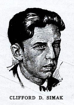 Portreto de Clifford D. Simak en 1931