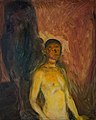 «Selvportrett i helvete», 1903, 82x66 cm, Munchmuseet Foto: Google Art Project