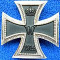 Iron cross 1st class 1914 made during WW2