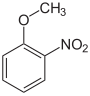 Struktur von 2-Nitroanisol