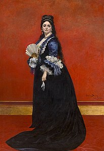Portrait de Marie Rattazzi (1872), musée royal des Beaux-Arts d'Anvers.