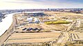 Kaliningrad Stadion med Kaliningrad i baggrunden