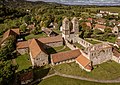 #11 Luftaufnahme der Ruine von Kloster Veßra