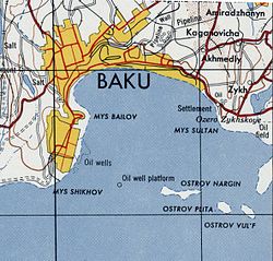 Dash Zira ("OSTROV VUL'F") ilha em 1965 Mapa topográfico