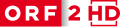 Logo actuel de ORF 2 HD depuis le 9 janvier 2012
