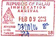 Entry stamp