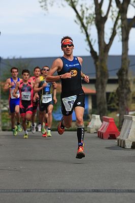 Roger Roca Dalmau tijdens het SK Duatlon in 2010.