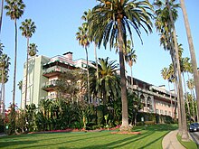 Photo du Beverly Hills Hotel à Los Angeles.