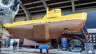 L’Archimède visible désormais à La Cité de la Mer de Cherbourg-en-Cotentin.