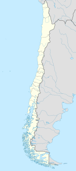 Santiago de Chile trên bản đồ Chile