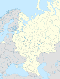 Kronstadt ubicada en Rusia europea