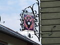 Nasenschild an der Alten Post, Rheinhausen