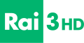 Logo di Rai 3 HD in uso dal 12 settembre 2016