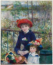 Pierre-Auguste Renoir, İki Kız Kardeş (Terasta), 1881, Art Institute of Chicago