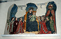 Madonna con S. Agostino e la famiglia Aliprandi di maestro lombardo di metà Trecento nella chiesa di San Marco a Milano