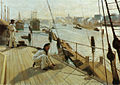 Köpenhamns hamn (København havn). 1890