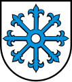 achtstrahliger Lilienzepterstern Wappen von Brunegg AG