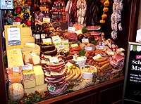 Embotits i formatges alemanys