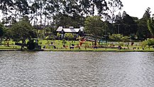 Lago Municipal localizado no Parque "Dr. Enni Jorge Draib"