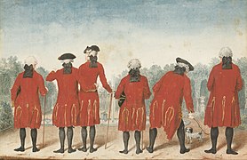 Les gentilhommes du duc d’Orléans.