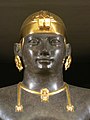 Image 33Portrait of "Black Pharaoh" Taharqa, Louvre Museum reconstruction (from History of ancient Egypt)