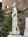 Statua di Costantino I proveniente dalle terme di Costantino, oggi in piazza del Campidoglio.