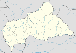 Linge is located in Central African Republic