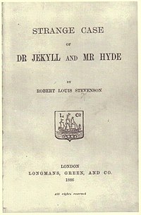 Första utgåvans första sida (1886).