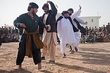 Afgán alkalmi táncosok