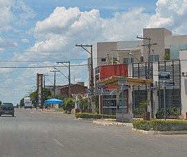 Vista da Av. Deputado Luís Eduardo Magalhães, janeiro de 2018.