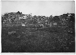 Ruines du château (18 mai 1917)